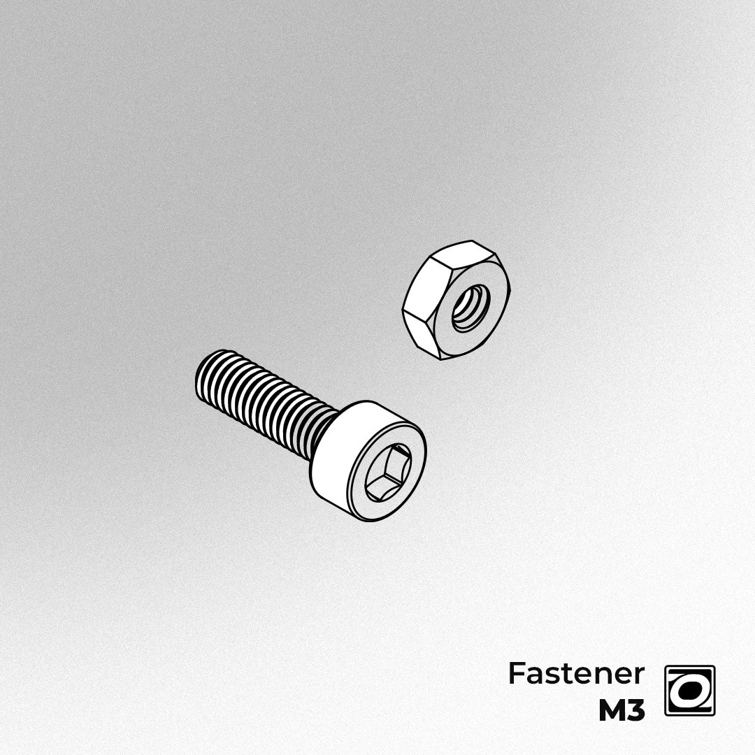 Bolt & Nut Fastener M3